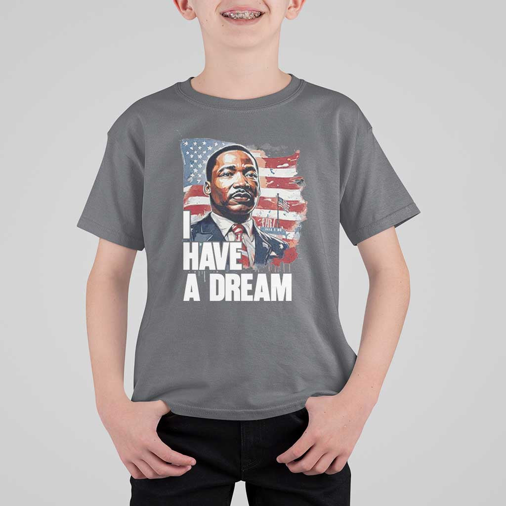 Martin Luther King Jr T Shirt For Kid I Have A Dream - Wonder Print Shop