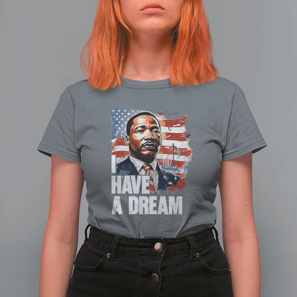 Martin Luther King Jr T Shirt For Women I Have A Dream - Wonder Print Shop
