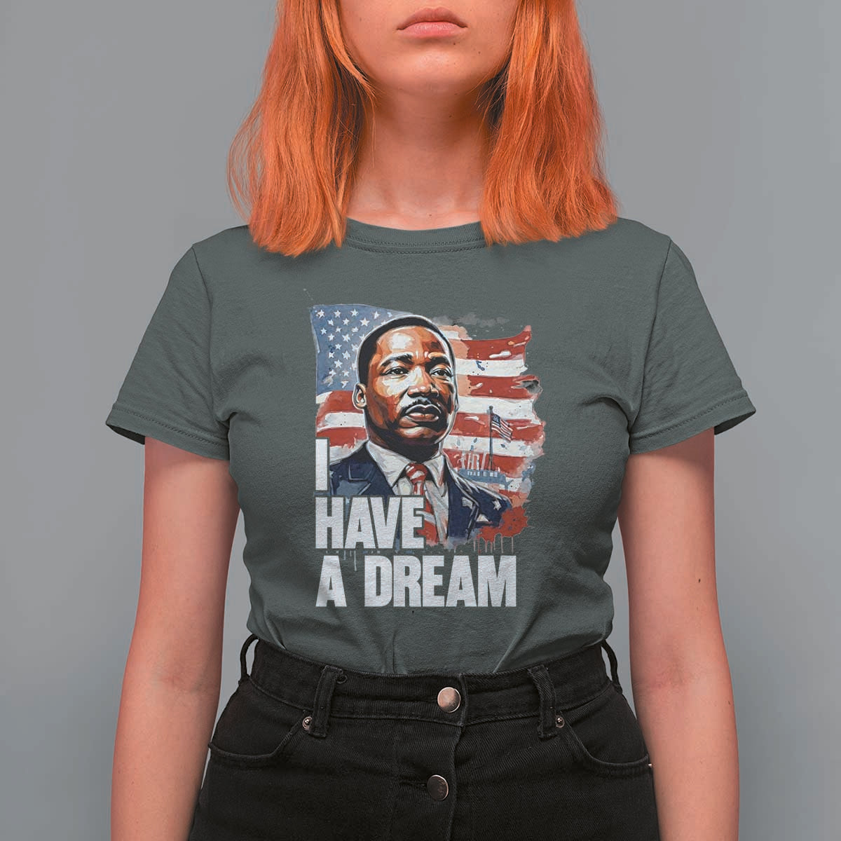 Martin Luther King Jr T Shirt For Women I Have A Dream - Wonder Print Shop