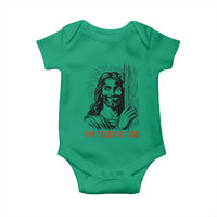 Funny Jesus Christian Meme Baby Onesie I Am Telling Dad