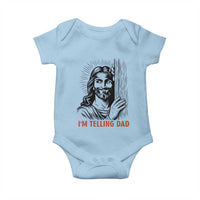 Funny Jesus Christian Meme Baby Onesie I Am Telling Dad