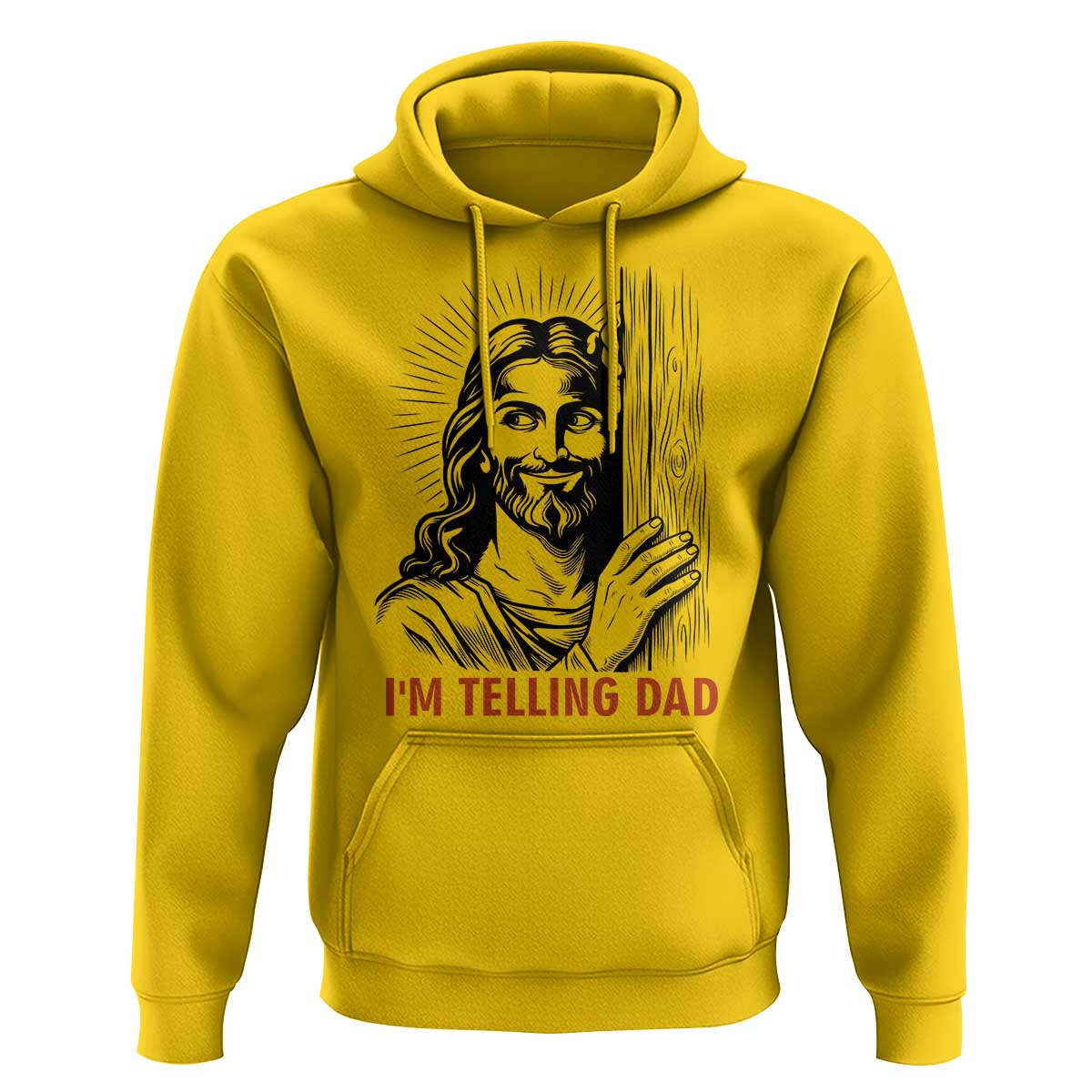 Funny Jesus Christian Meme Hoodie I Am Telling Dad
