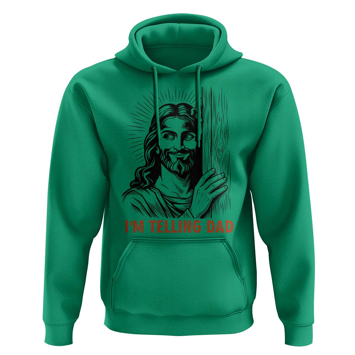 Funny Jesus Christian Meme Hoodie I Am Telling Dad