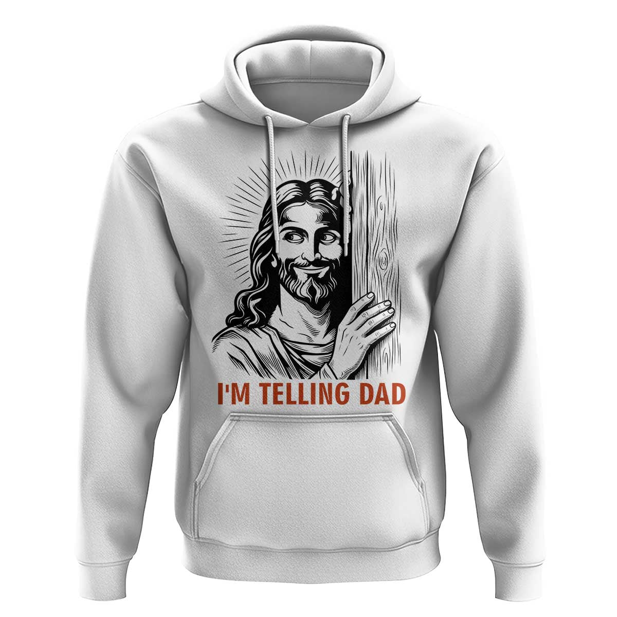 Funny Jesus Christian Meme Hoodie I Am Telling Dad