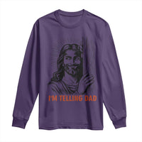 Funny Jesus Christian Meme Long Sleeve Shirt I Am Telling Dad