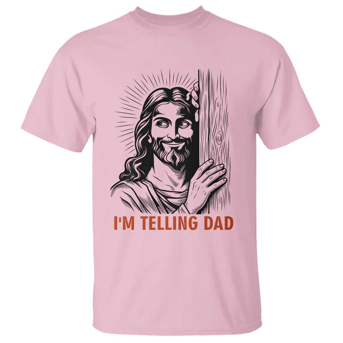 Funny Jesus Christian Meme T Shirt I Am Telling Dad