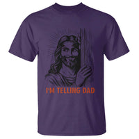 Funny Jesus Christian Meme T Shirt I Am Telling Dad