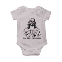 Funny Jesus Meme Baby Onesie I Am Telling Dad