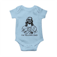 Funny Jesus Meme Baby Onesie I Am Telling Dad