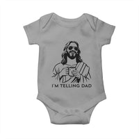 Funny Jesus Meme Baby Onesie I Am Telling Dad