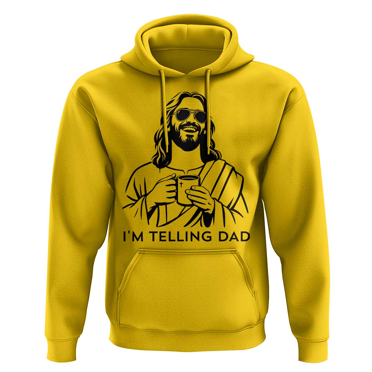 Funny Jesus Meme Hoodie I Am Telling Dad