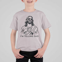 Funny Jesus Meme T Shirt For Kid I Am Telling Dad