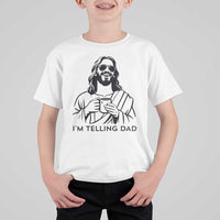 Funny Jesus Meme T Shirt For Kid I Am Telling Dad