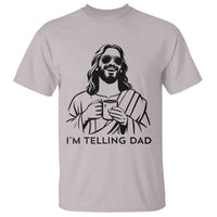 Funny Jesus Meme T Shirt I Am Telling Dad