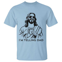 Funny Jesus Meme T Shirt I Am Telling Dad