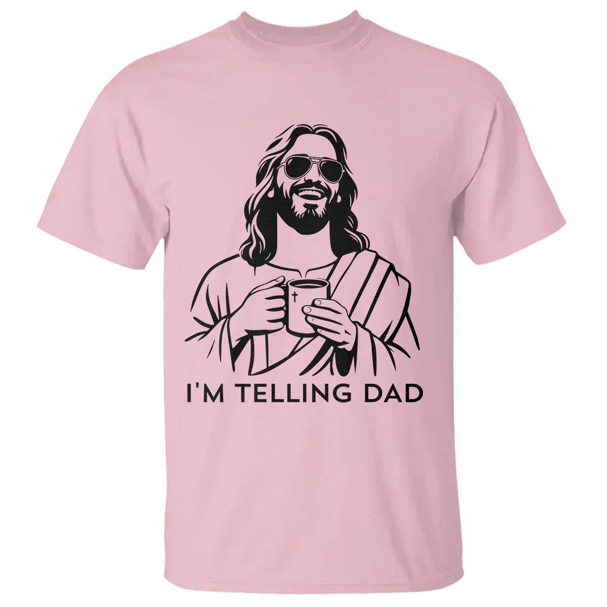 Funny Jesus Meme T Shirt I Am Telling Dad