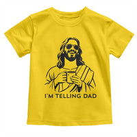Funny Jesus Meme Toddler T Shirt I Am Telling Dad