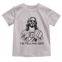 Funny Jesus Meme Toddler T Shirt I Am Telling Dad