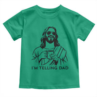 Funny Jesus Meme Toddler T Shirt I Am Telling Dad