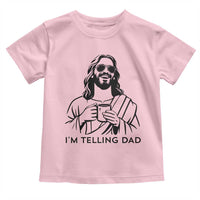 Funny Jesus Meme Toddler T Shirt I Am Telling Dad