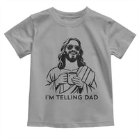 Funny Jesus Meme Toddler T Shirt I Am Telling Dad