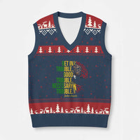 John Lewis Quote Civil Rights V-Neck Knit Sweater Vest Get in Good Necessary Trouble