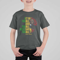 John Lewis Quote Civil Rights T Shirt For Kid Get in Good Necessary Trouble