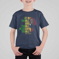 John Lewis Quote Civil Rights T Shirt For Kid Get in Good Necessary Trouble
