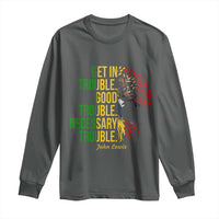 John Lewis Quote Civil Rights Long Sleeve Shirt Get in Good Necessary Trouble