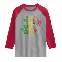 John Lewis Quote Civil Rights Raglan Shirt Get in Good Necessary Trouble
