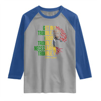 John Lewis Quote Civil Rights Raglan Shirt Get in Good Necessary Trouble