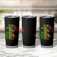 John Lewis Quote Civil Rights Tumbler Cup Get in Good Necessary Trouble