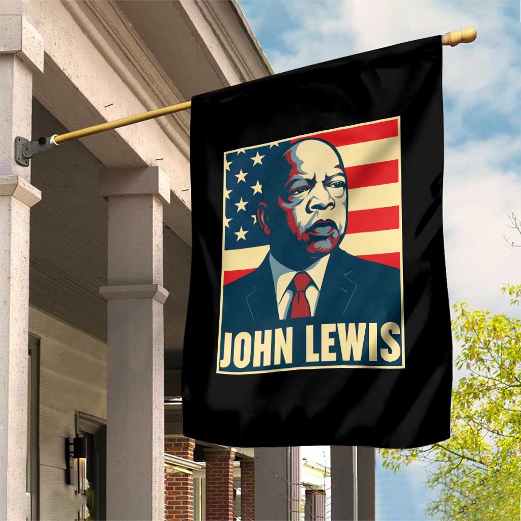 John Lewis Garden Flag Black History Month