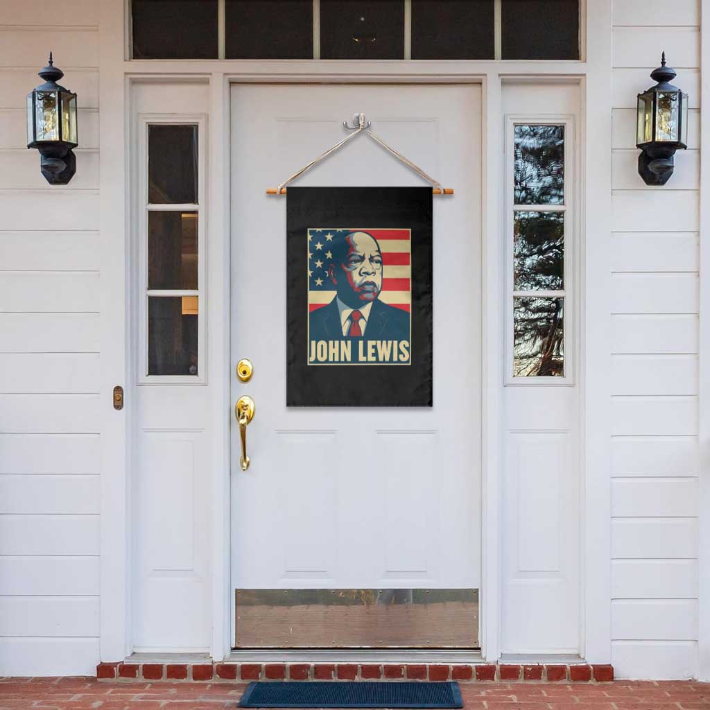 John Lewis Garden Flag Black History Month