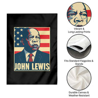 John Lewis Garden Flag Black History Month