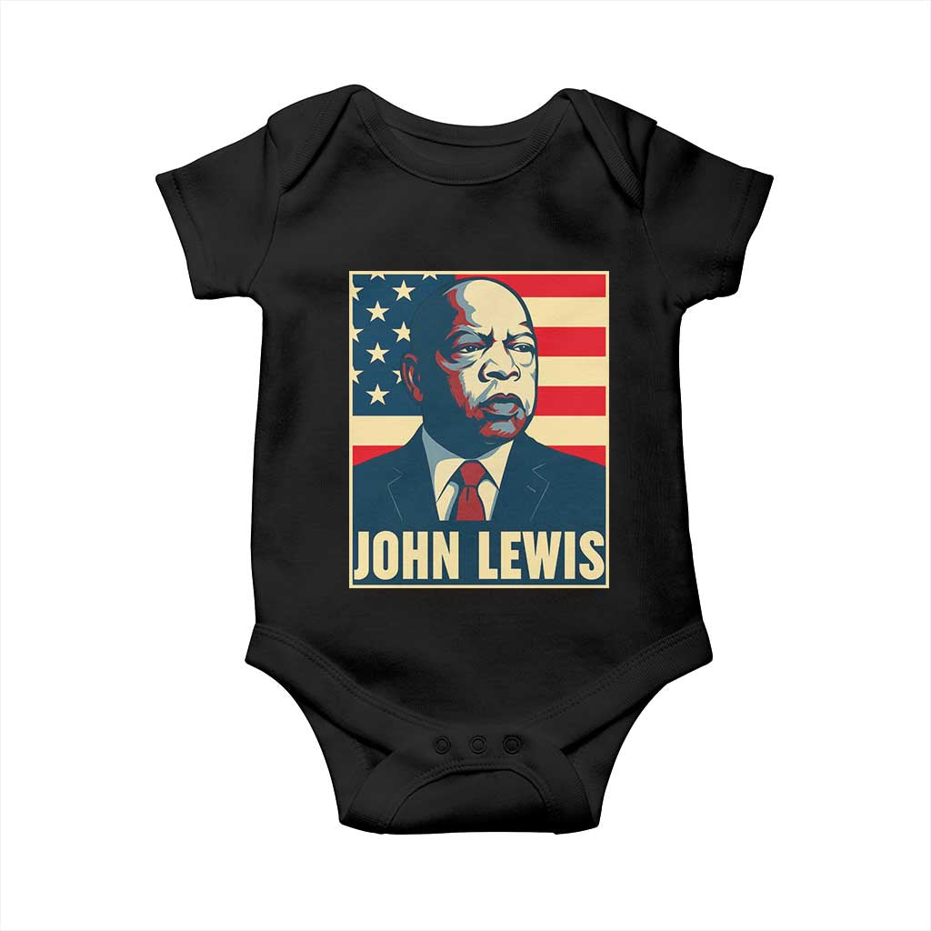 John Lewis Baby Onesie Black History Month