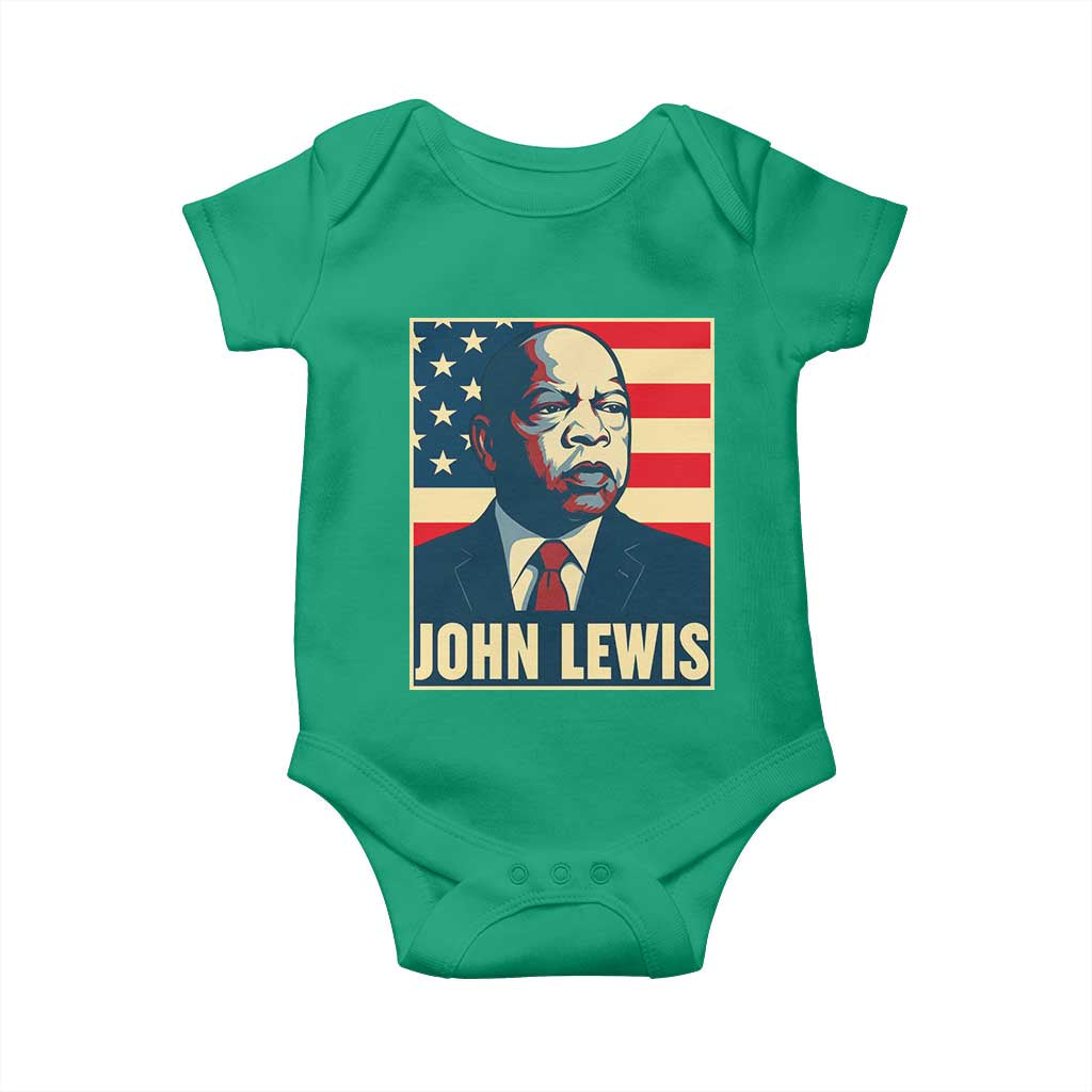 John Lewis Baby Onesie Black History Month