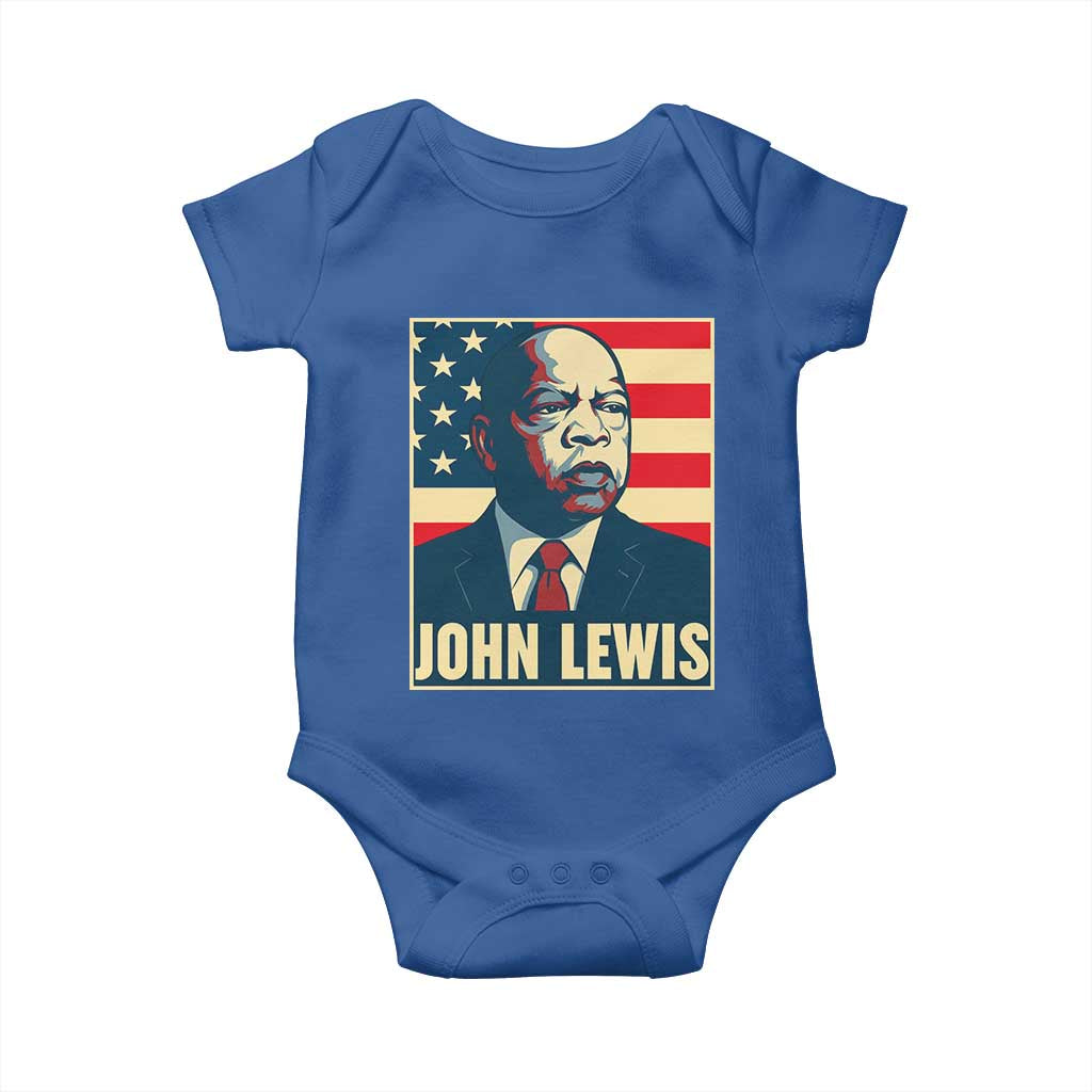 John Lewis Baby Onesie Black History Month