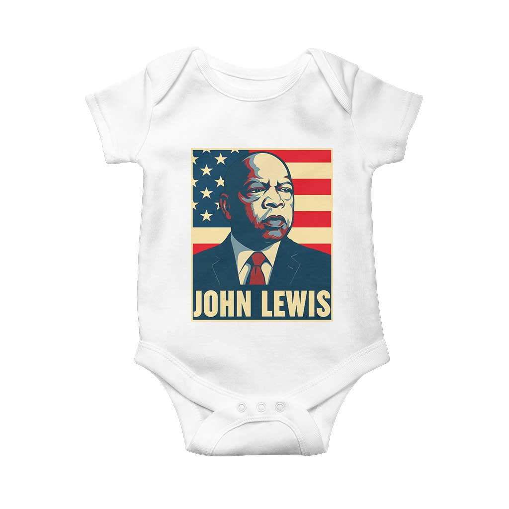 John Lewis Baby Onesie Black History Month