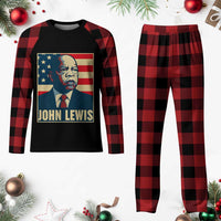 John Lewis Plaid Pajama Set Black History Month