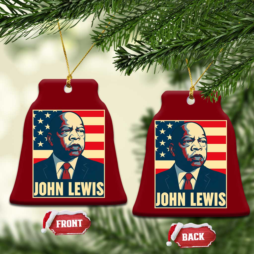John Lewis Ceramic Ornament Black History Month