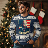 John Lewis Ugly Christmas Sweater Black History Month