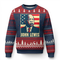 John Lewis Ugly Christmas Sweater Black History Month