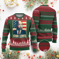 John Lewis Ugly Christmas Sweater Black History Month