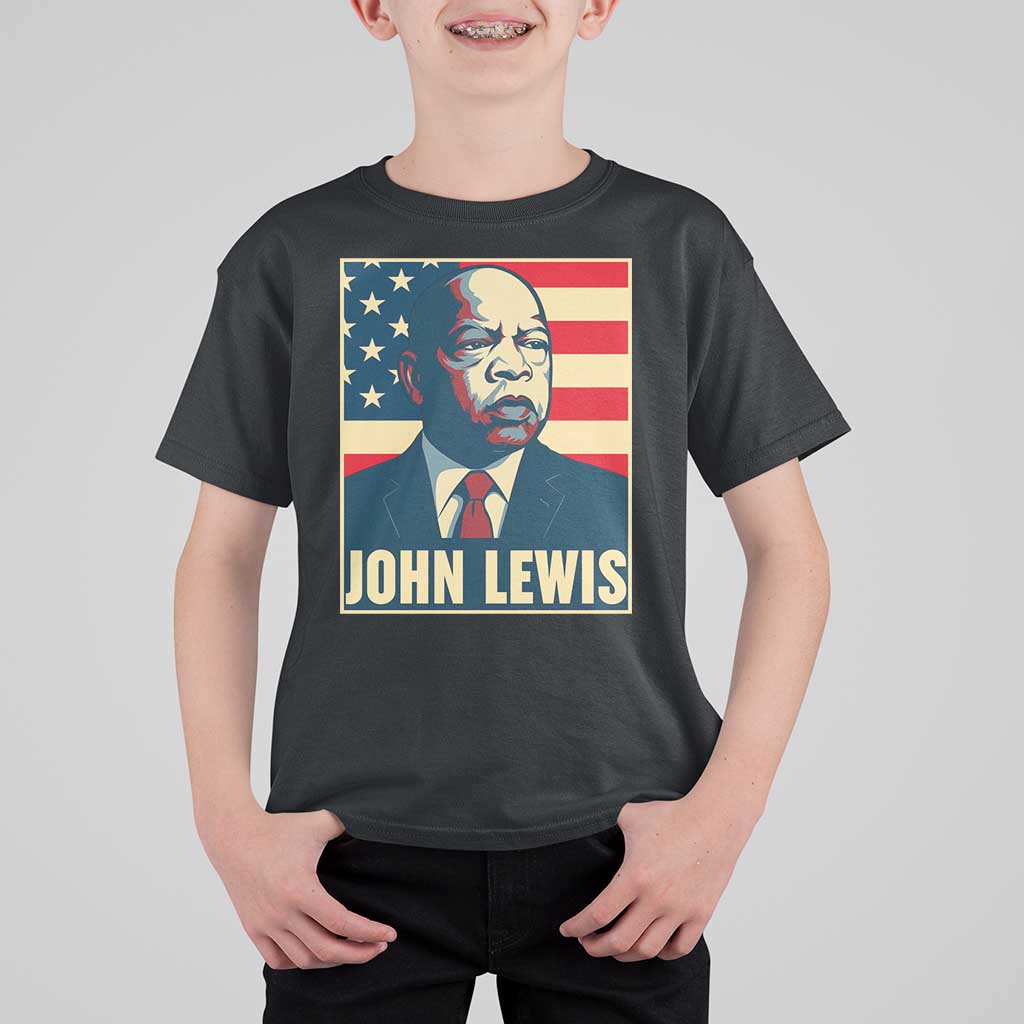 John Lewis T Shirt For Kid Black History Month