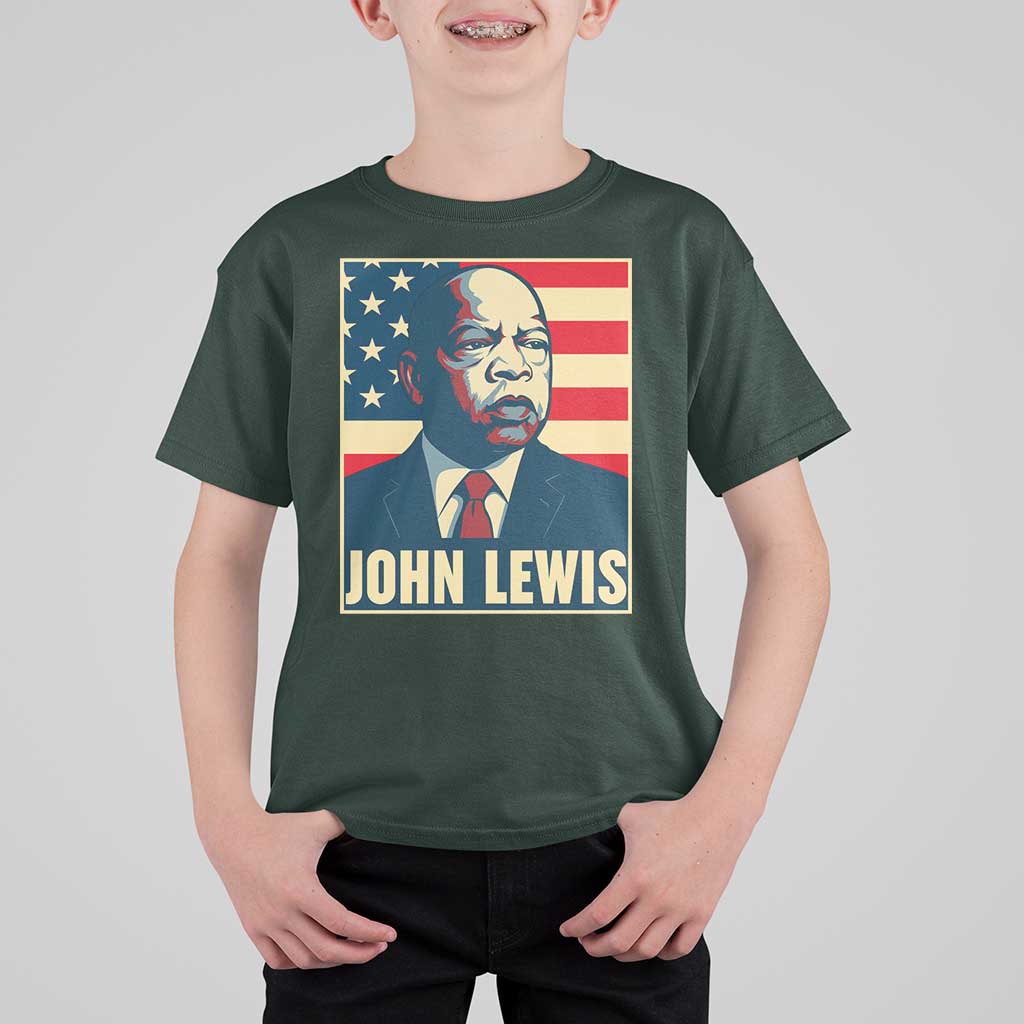 John Lewis T Shirt For Kid Black History Month