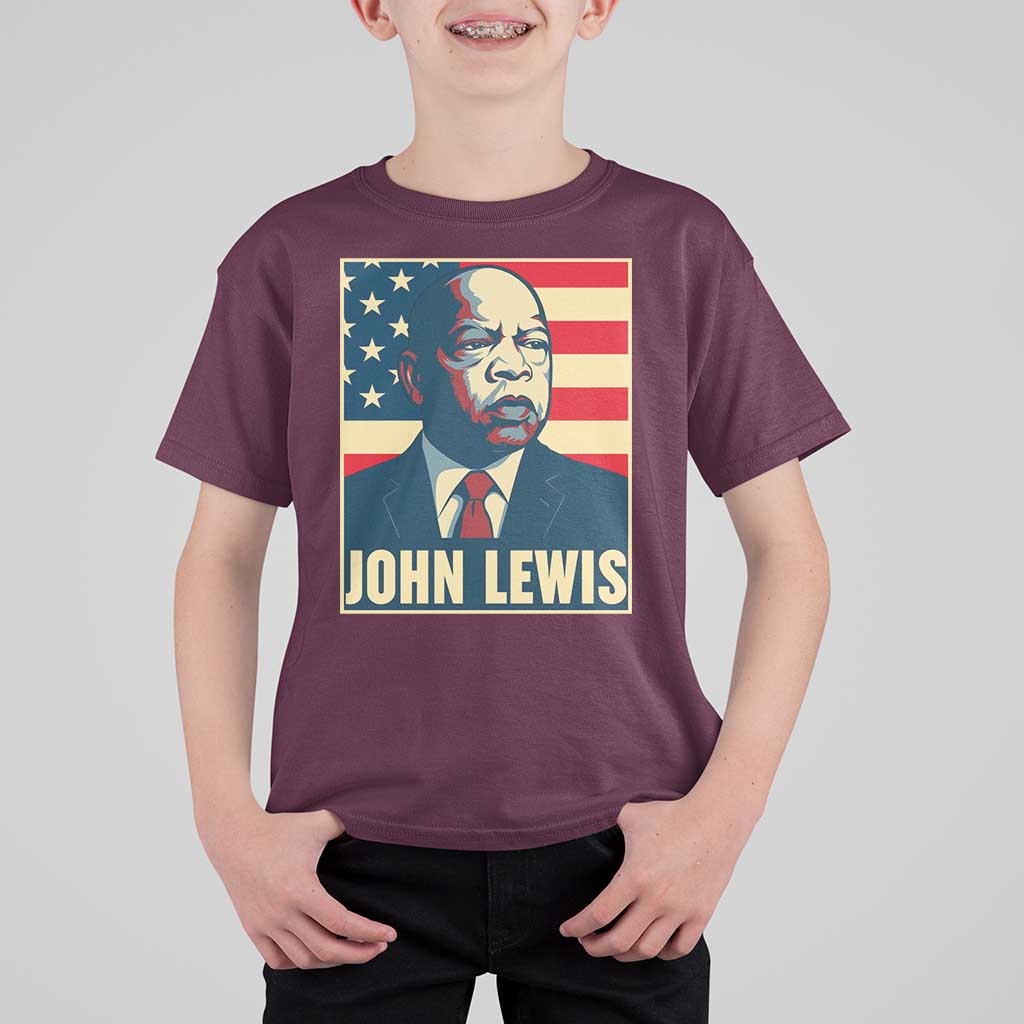 John Lewis T Shirt For Kid Black History Month