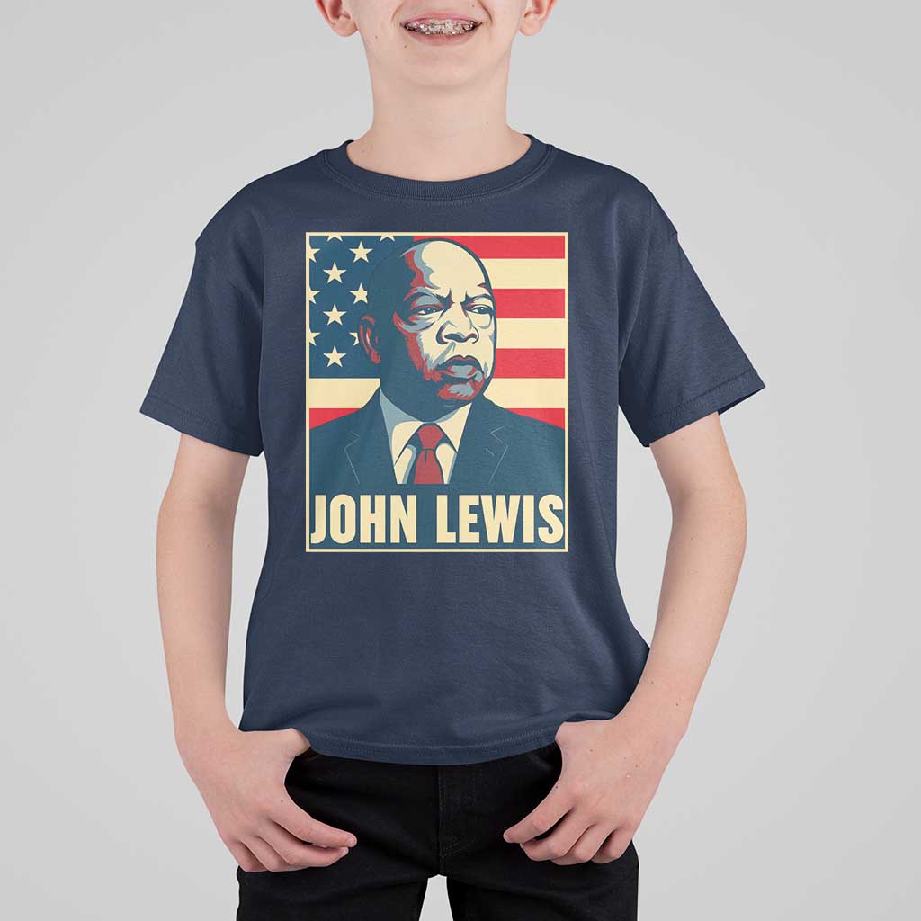 John Lewis T Shirt For Kid Black History Month