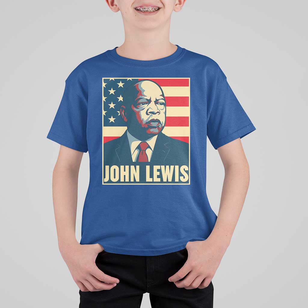 John Lewis T Shirt For Kid Black History Month