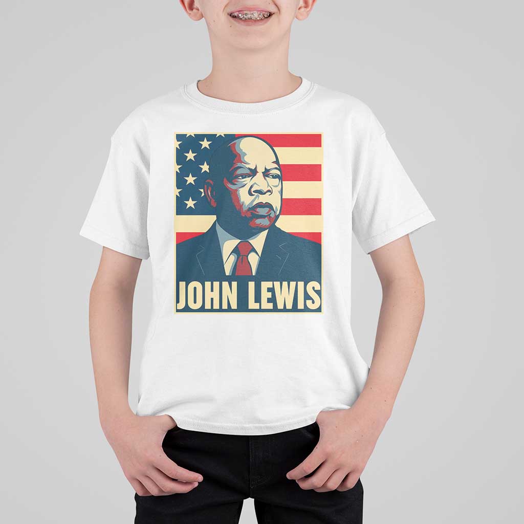 John Lewis T Shirt For Kid Black History Month